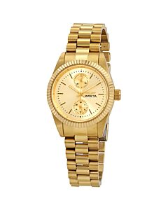 Womens-Specialty-Stainless-Steel-Champagne-Dial