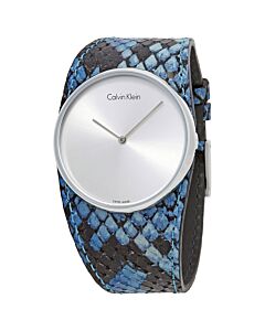 Women's Spellbound Leather Silver Dial