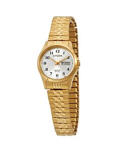 Women's Stainless Steel Gold-tone Dial Watch