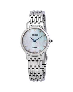 Women's Stainless Steel Mother of Pearl Dial