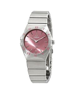 Women's Constellation Stainless Steel Pink Dial Watch