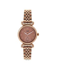 Women's Stainless Steel pink / rosegold Dial Watch