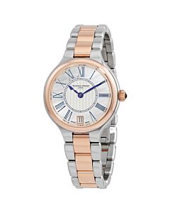 Women's Stainless Steel Silver-toned Dial Watch