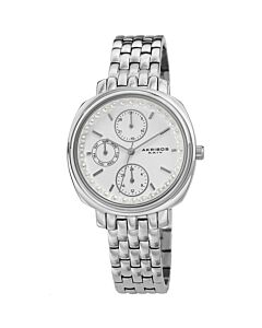 Women's Stainless Steel White (Pearl Like) Dial Watch