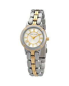 Womens-Stainless-Steel-White-Dial-Watch