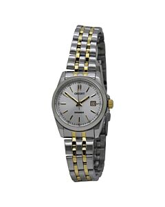 Women's Swimmer Stainless Steel Silver-tone Dial Watch