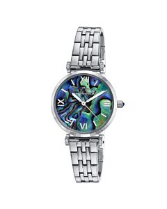 Women's Sylvie Stainless Steel Silver-tone Dial Watch