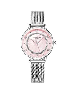 Women's Symphony Stainless Steel Pink Dial Watch