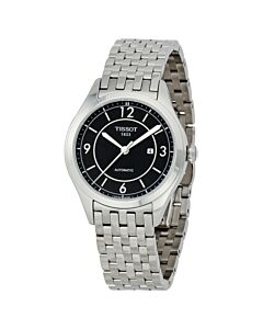 Women's T-One Stainless Steel Black Dial Watch