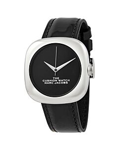 Women's The Cushion (Patent) Leather Black Dial Watch