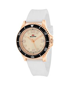 Women's Tideway Silicone Rose Gold-tone Dial Watch