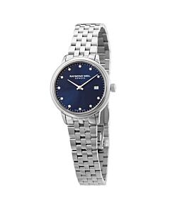 Women's Toccata Stainless Steel Blue Dial Watch