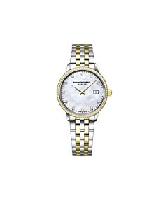 Women's Toccata Stainless Steel Mother of Pearl Dial Watch