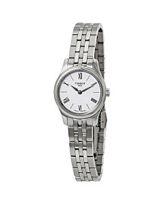 Women's Tradition Thin Stainless Steel White Dial