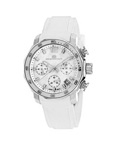 Women's Tune Chronograph Rubber Mother of Pearl Dial Watch