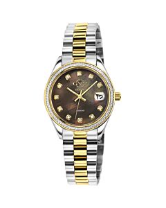 Women's Turin Stainless Steel Mother of Pearl Dial Watch