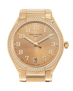 Women's Twenty-4 18kt Rose Gold Rose Gold-tone Dial Watch