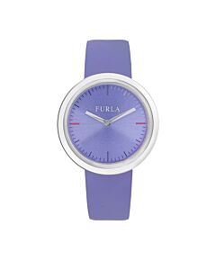 Women's Valentina Leather Lillac Dial Watch