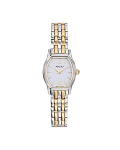 Women's Ville Stainless Steel White Dial Watch