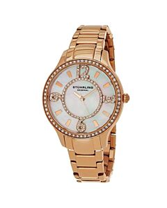 Women's Vogue Stainless Steel White Dial Watch
