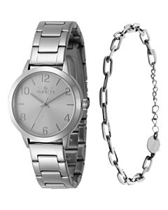Women's Wildflower Stainless Steel Silver-tone Dial Watch