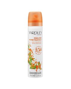Yardley Of London Ladies Honey Suckle Body Spray 2.5 oz Fragrances 5056179303898