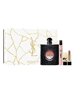 Yves Saint Laurent Ladies Black Opium Gift Set Fragrances 3614274093193