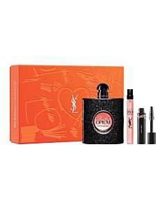 Yves Saint Laurent Ladies Black Opium Gift Set Fragrances 3614274121360