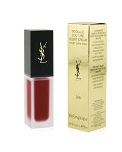 Yves Saint Laurent Ladies Tatouage Couture Velvet Cream Liquid Lipstick 206 Makeup 3614272942653