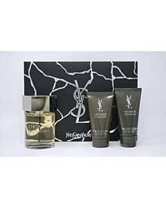 Yves Saint Laurent Men's L'Homme 3 oz Gift Set Fragrances 3614271034113