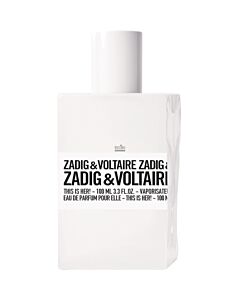 Zadig & Voltaire Ladies This Is Her! Pour Elle EDP 3.4 oz (Tester) Fragrances 3423474891863