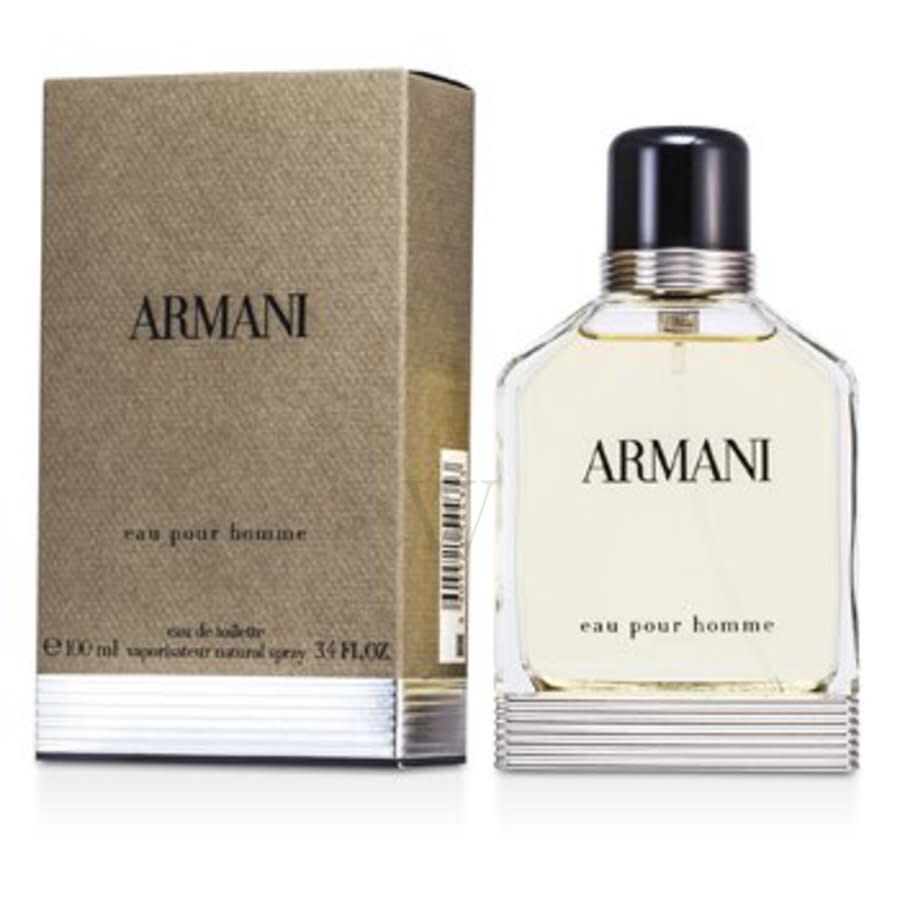 Men's Armani Eau Pour Homme EDT Spray 3.3 OZ Fragrances 3605521544353