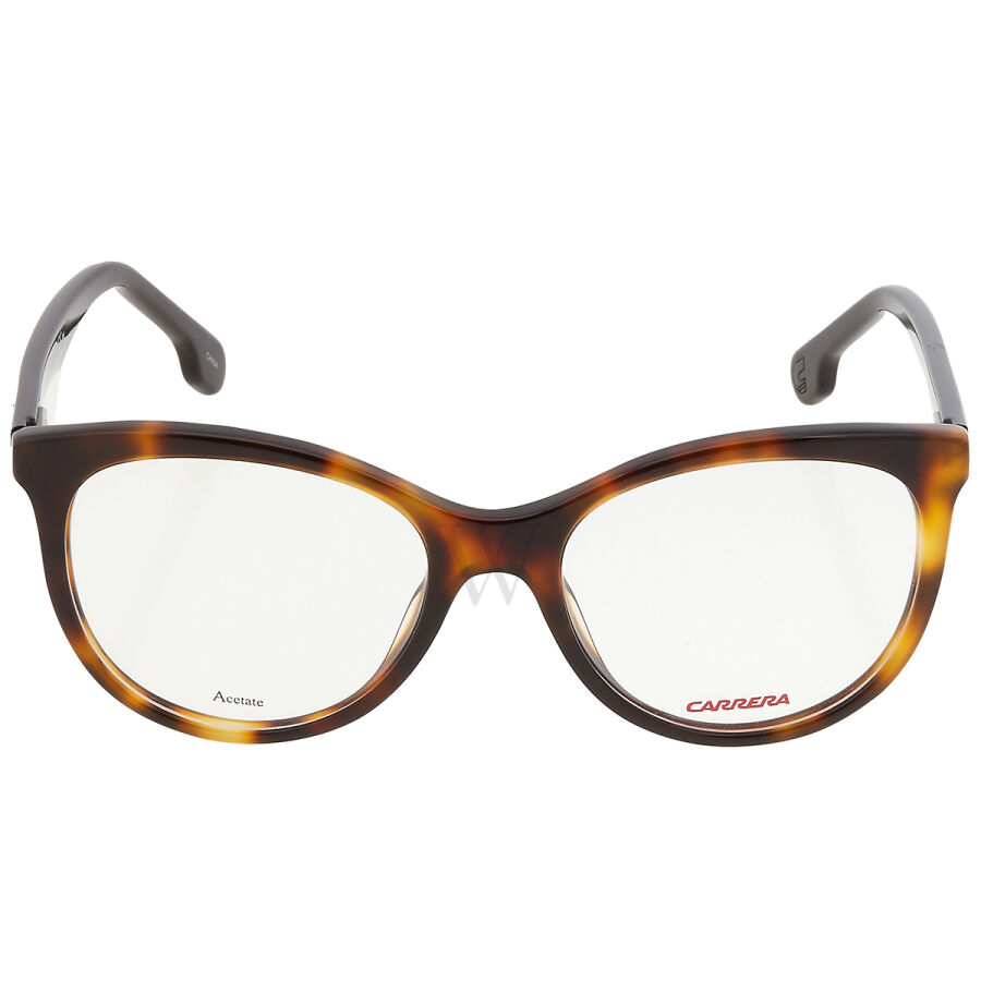52 mm Light Havana Black Eyeglass Frames