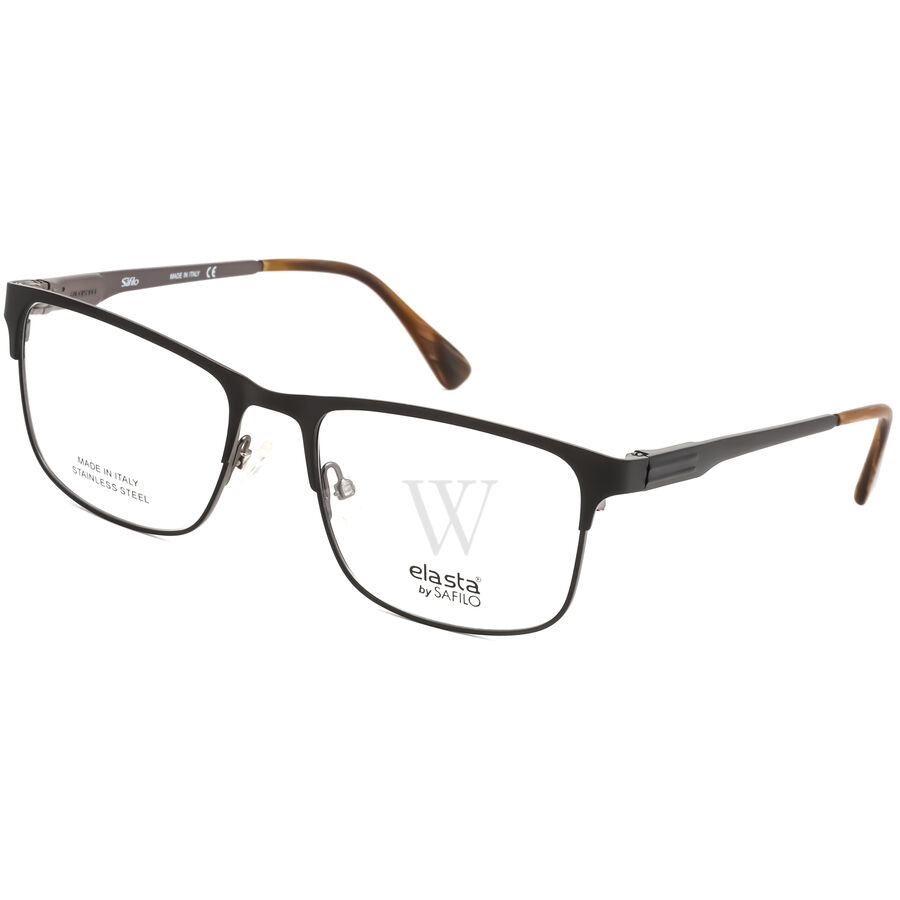 54 mm Black Eyeglass Frames
