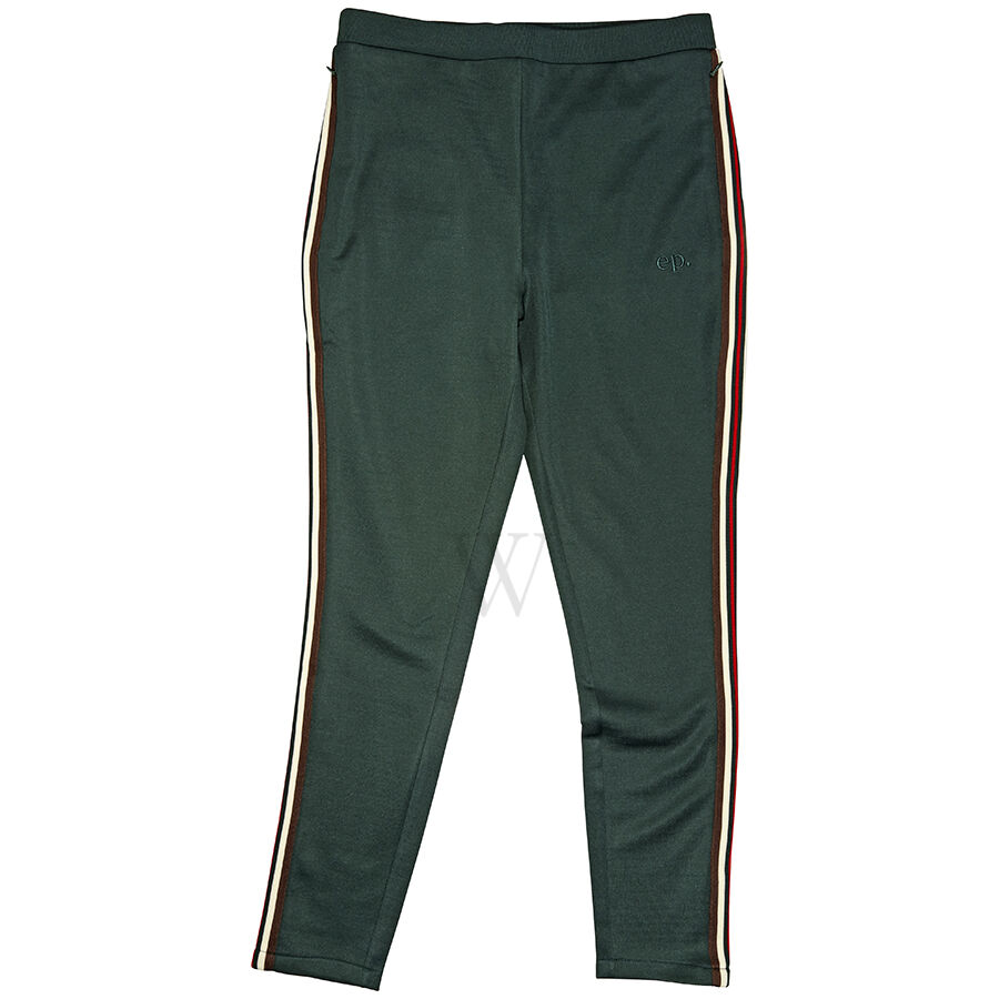 Men's Pants Military Green Capulco Bis M Knit Joggin, Size Small