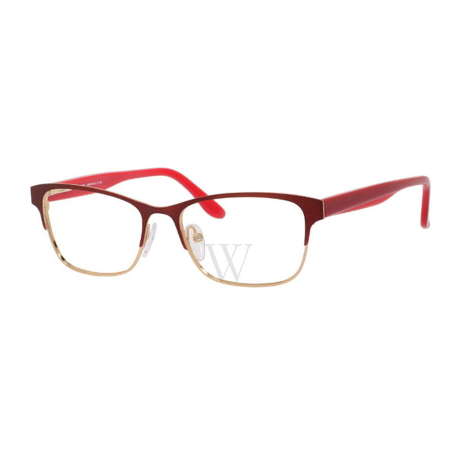 54 mm Red Eyeglass Frames