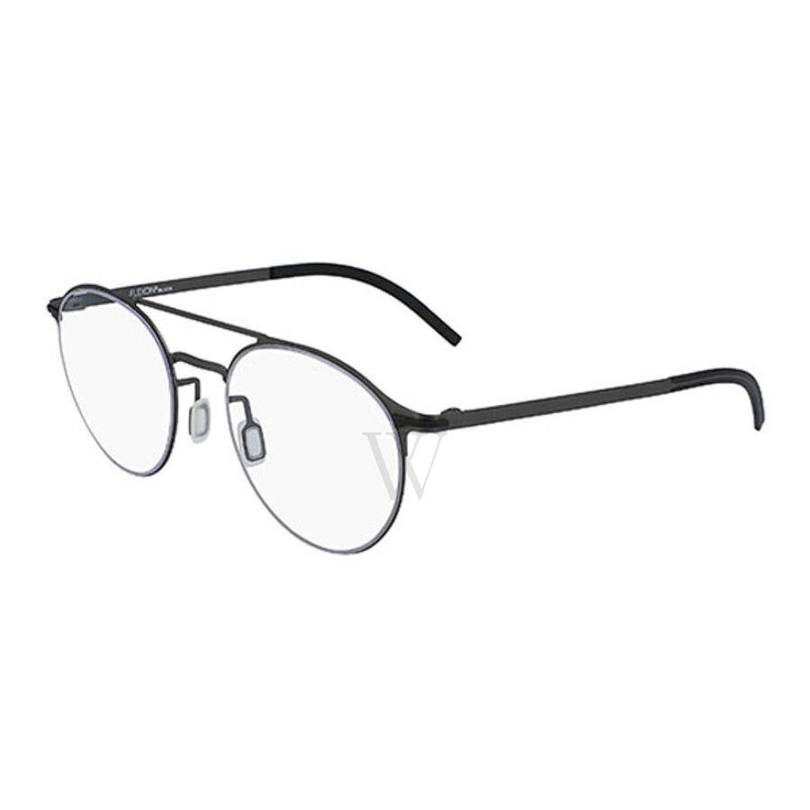 52 mm Gunmetal Eyeglass Frames