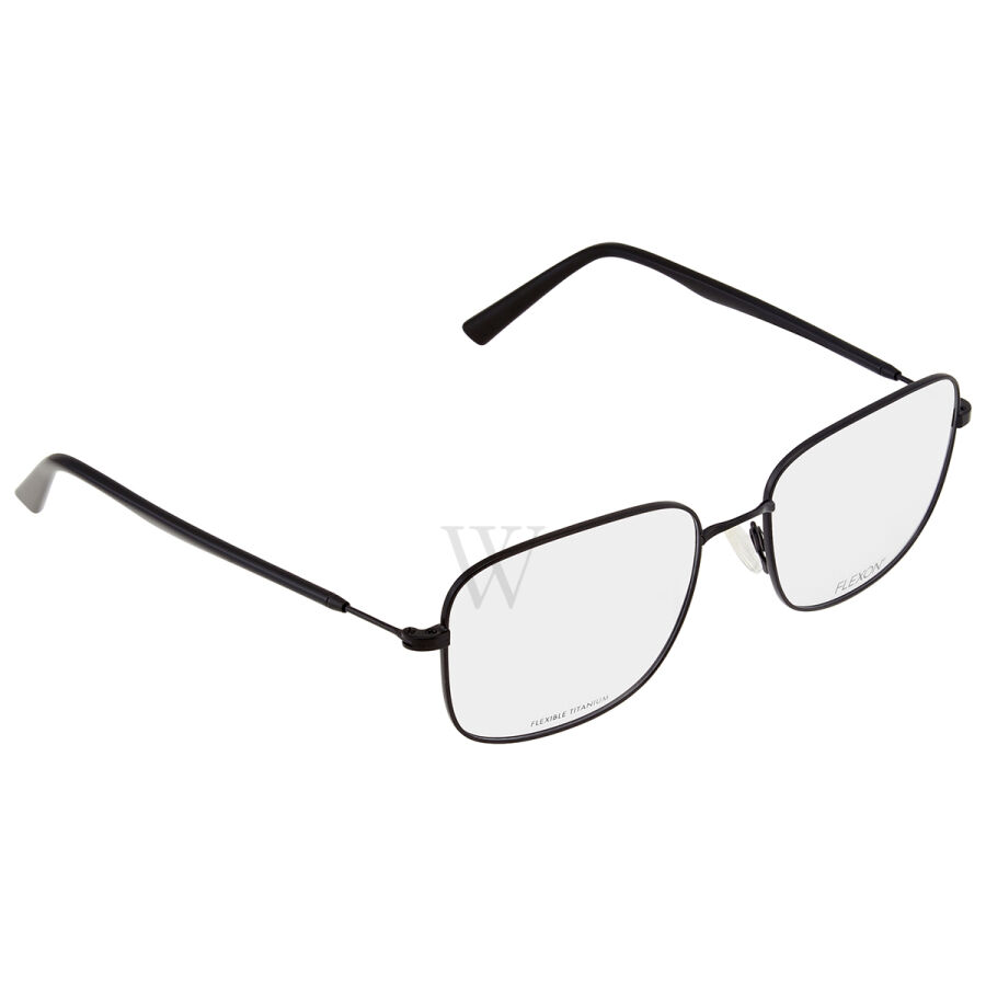 56 mm Black Eyeglass Frames