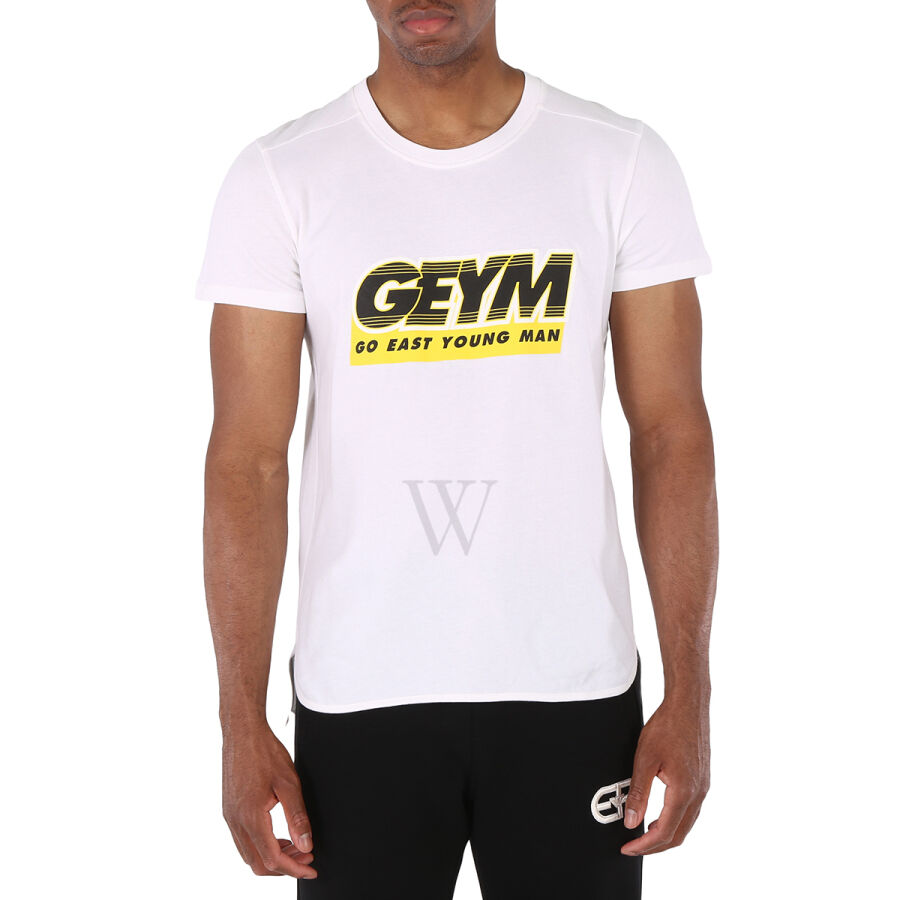 Men's White Logo T-Shirt