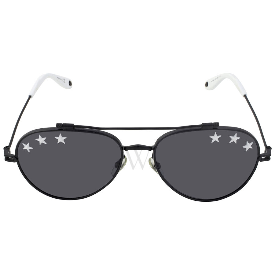 GV7057 Stars 58 mm Black Sunglasses