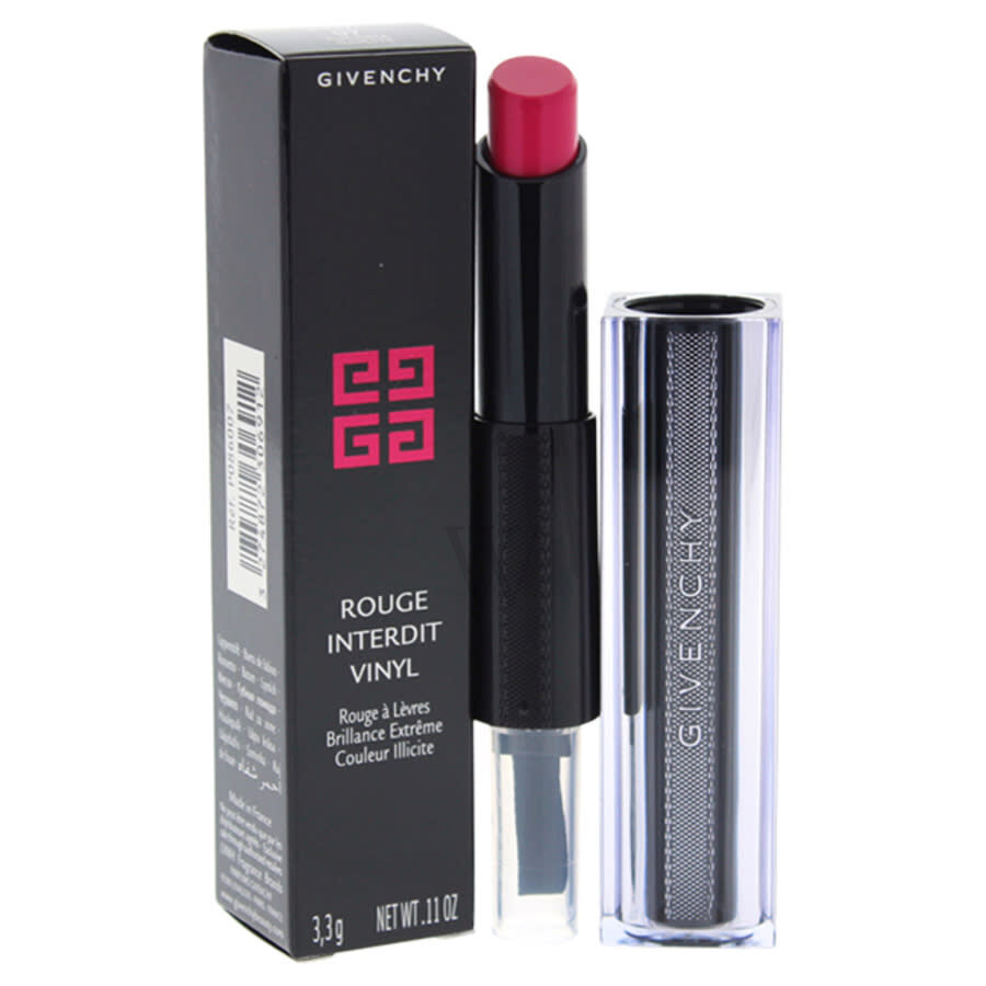 Rouge Interdit Vinyl Color Enhancing Lipstick (n7) Fuchsia Illicite