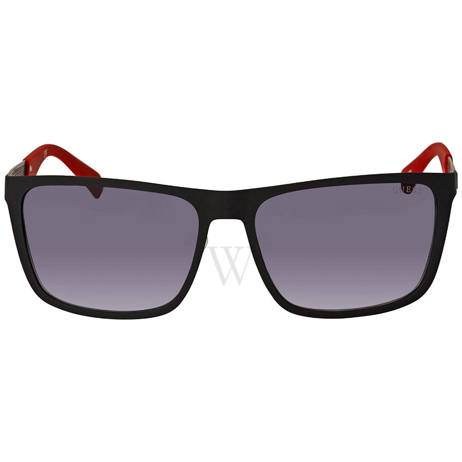 GU6842 57 mm Matte Black Sunglasses