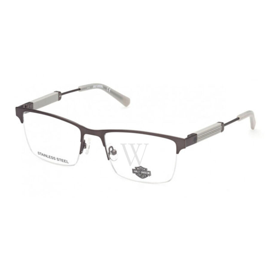 54 mm Gunmetal Eyeglass Frames
