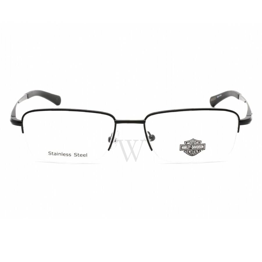 55 mm Matte Black Eyeglass Frames