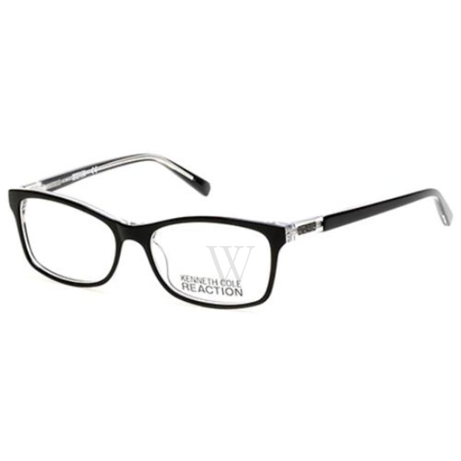 53 mm Black Eyeglass Frames