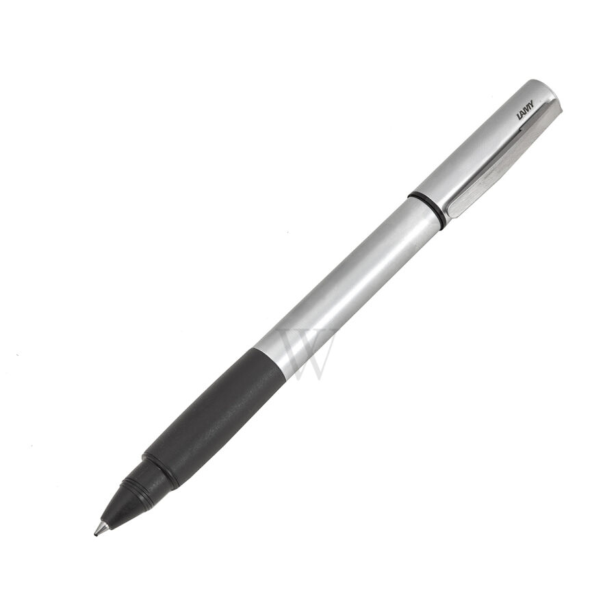 396 Accent AL KK Aluminium Black Rubber Rollerball Pen