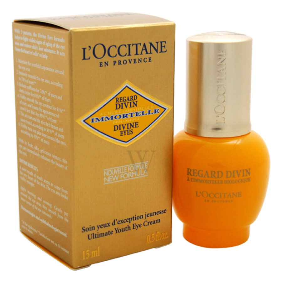Loccitane / Immortelle Divine Eyes Cream Gel 0.5 oz (15 ml)
