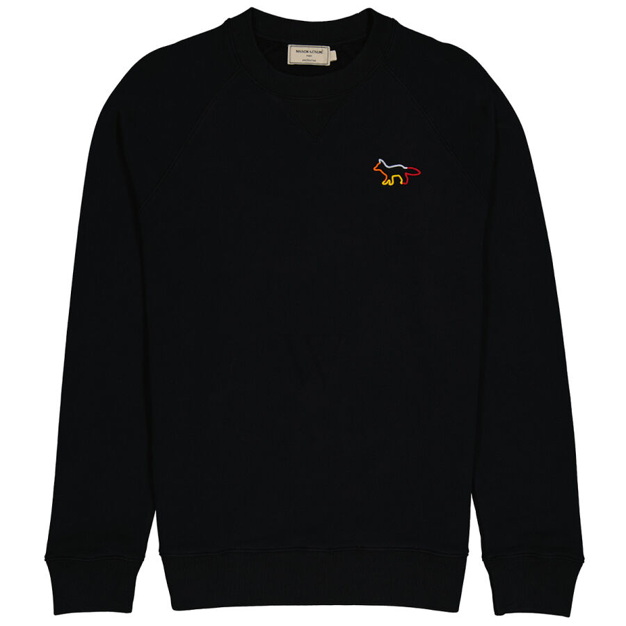 Men's Black Crewneck Sweater