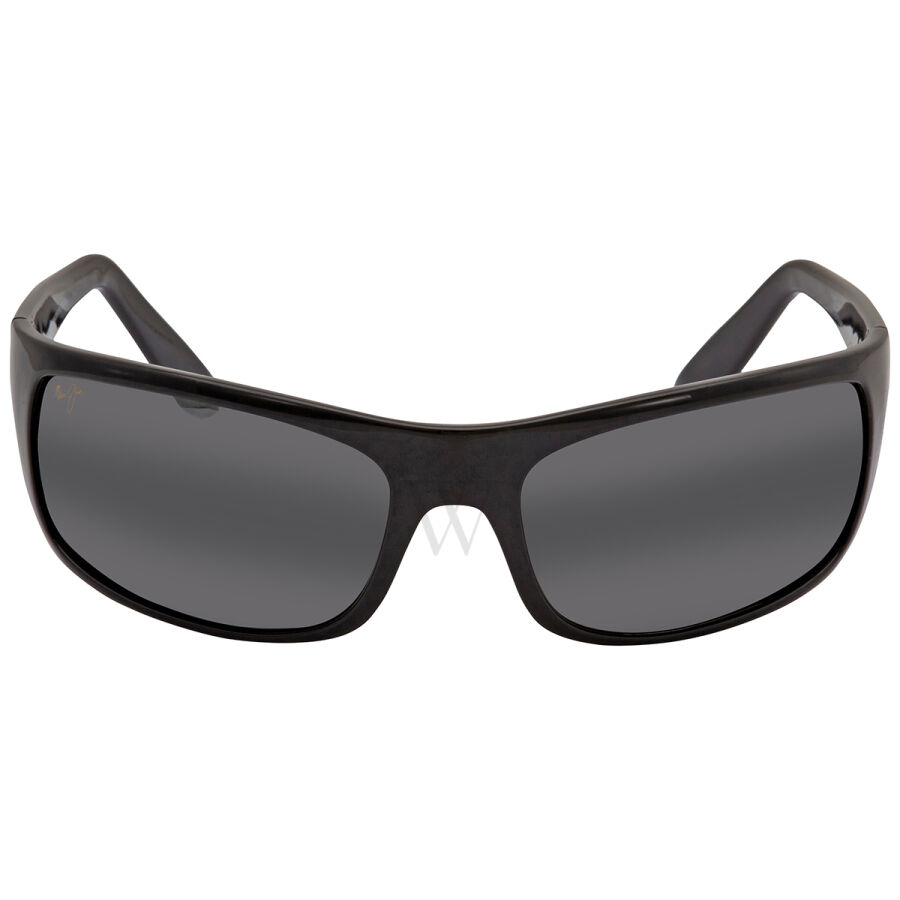 Peahi 65 mm Gloss Black Sunglasses