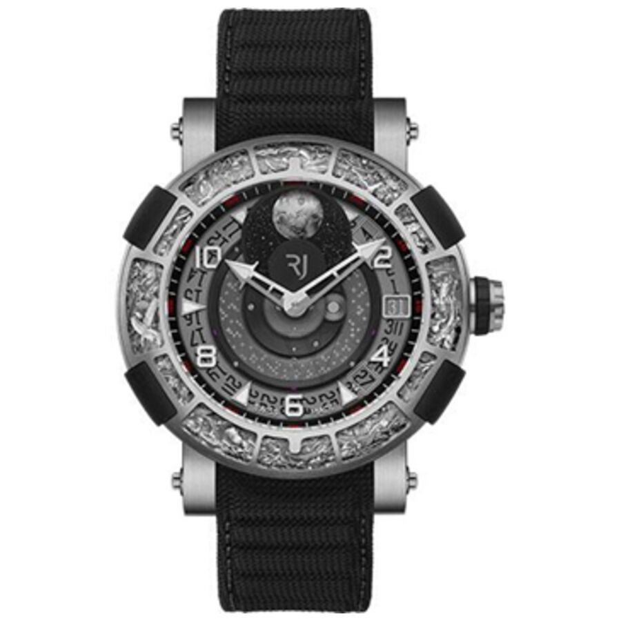 Men's Arraw 6919 Rubber Black Dial Watch